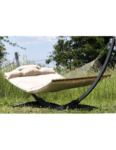 Atlanta Stabhängematte mit Gestell, Hängemattegestell aus Aluminium oder Stahl