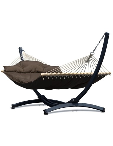 Atlanta Stabhängematte mit Gestell, Hängemattegestell aus Aluminium oder Stahl