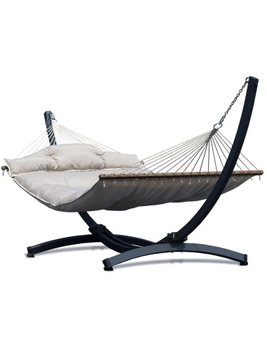 Atlanta Stabhängematte mit Gestell, Hängemattegestell aus Aluminium oder Stahl