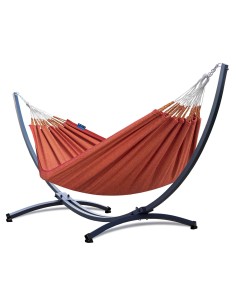 Medelin (220x140cm) Hängematte mit Gestell, Hängemattengestell aus Stahl 370cm