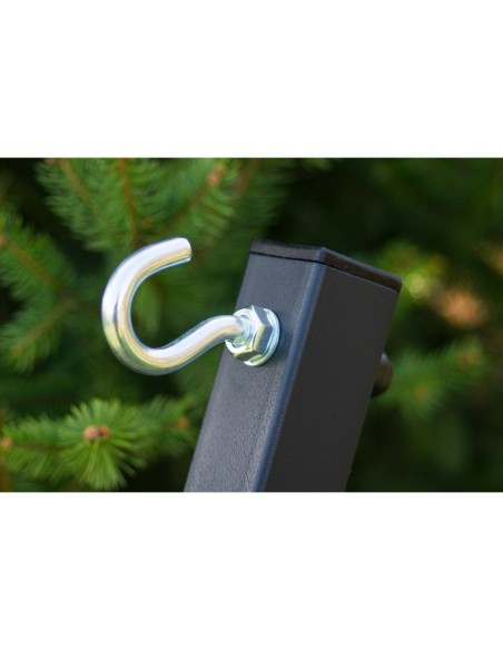 Grande Verzinktes Gestell Outdoor Hängemattengestell XXL 370cm, 220kg I Ständer Für Hängematten