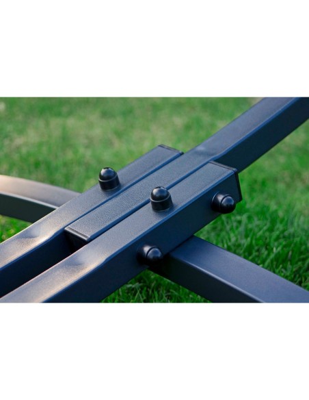 Grande Verzinktes Gestell Outdoor Hängemattengestell XXL 370cm, 220kg I Ständer Für Hängematten