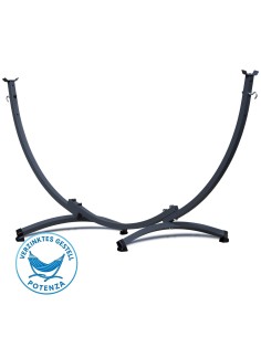 Kompaktes Verzinktes Hängemattengestell Ständer Für Hängematten 200kg - 250cm langes