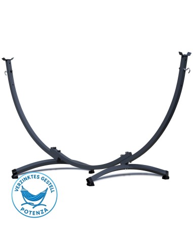 Kompaktes Verzinktes Hängemattengestell Ständer Für Hängematten 200kg - 250cm langes