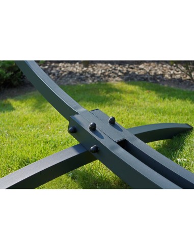 Tytan XL Verzinktes Gestell Outdoor Hängemattengestell 440cm, 300kg I Ständer Für Hängematten
