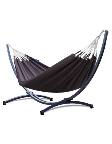 Medelin 230x160cm Hängematte mit Gestell, Hängemattengestell aus Stahl oder Aluminium