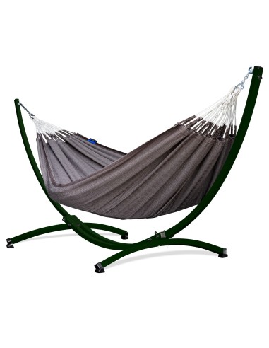 Medelin 230x160cm Hängematte mit Gestell, Hängemattengestell aus Stahl oder Aluminium
