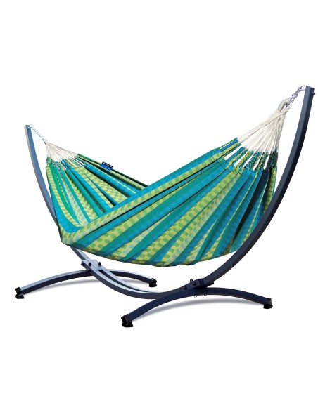 Morena Hängematte mit Gestell für 2 Personen 230x160cm - Outdoor & Garten