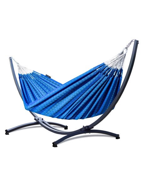 Morena Hängematte mit Gestell für 2 Personen 230x160cm - Outdoor & Garten