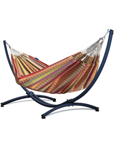 Morena Hängematte mit Gestell für 2 Personen 230x160cm - Outdoor & Garten