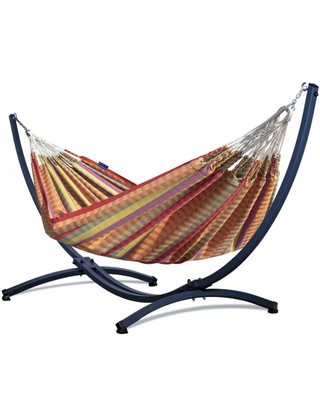 Morena Hängematte mit Gestell für 2 Personen 230x160cm - Outdoor & Garten