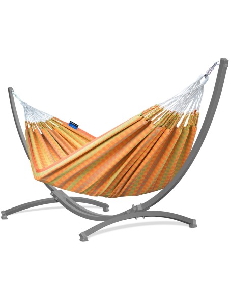 Morena Hängematte mit Gestell für 2 Personen 230x160cm - Outdoor & Garten