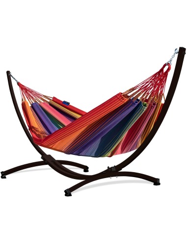 Morena Hängematte mit Gestell für 2 Personen 230x160cm - Outdoor & Garten