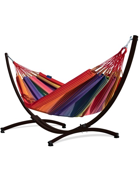 Morena Hängematte mit Gestell für 2 Personen 230x160cm - Outdoor & Garten