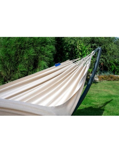 Medelin (220x140cm) Hängematte mit Gestell, Hängemattengestell aus Stahl 370cm