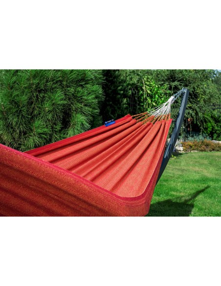 Medelin 230x160cm Hängematte mit Gestell, Hängemattengestell aus Stahl oder Aluminium