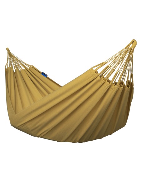 Merida Baumwolle (220x160cm) Hängematte mit Gestell | Wetterfest & Stabill Auluminum oder Stahl