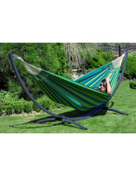 Morena Hängematte mit Gestell für 2 Personen 230x160cm - Outdoor & Garten