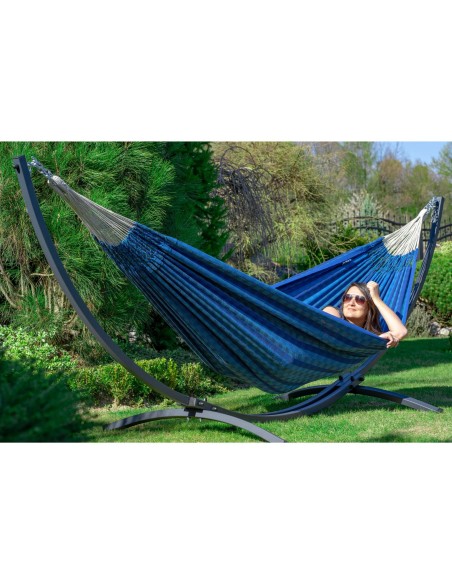 Morena Hängematte mit Gestell für 2 Personen 230x160cm - Outdoor & Garten