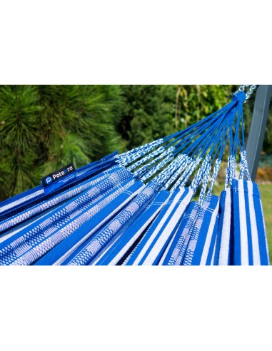 Pereira 220x140cm Hängematte mit Gestell, Hängemattengestell aus Stahl Feuerverzinkt oder Pulverbeschichtet 370cm