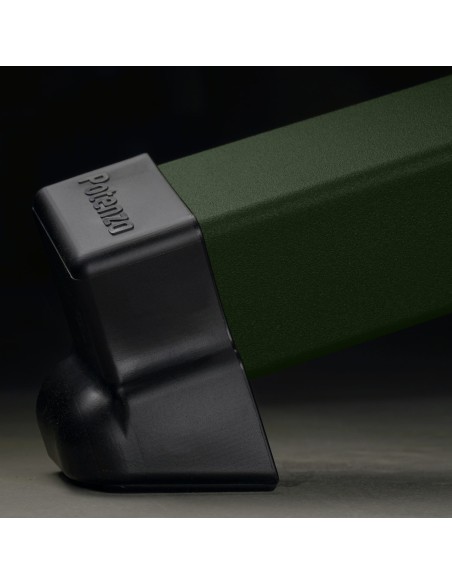 Stabhängematte mit Gestell, Hängematte 220x160cm, Hängemattegestell aus Aluminium oder Stahl