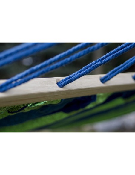 Stabhängematte mit Gestell, Hängematte 220x160cm, Hängemattegestell aus Aluminium oder Stahl