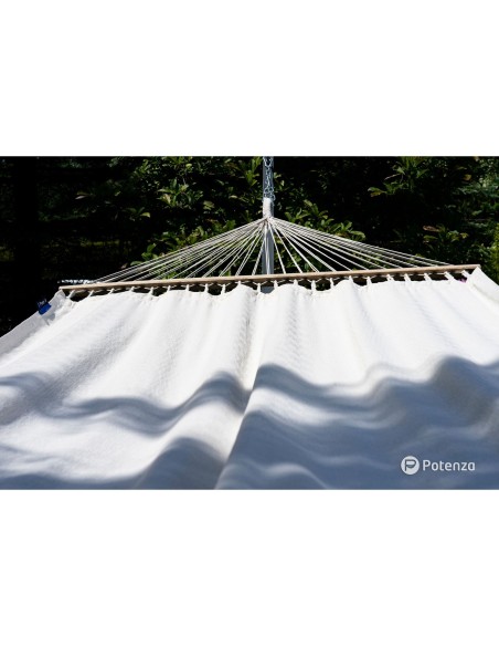 Medelin Stabhängematte mit Gestell, Hängematte 215x140cm, Hängemattegestell aus Aluminium oder Stahl